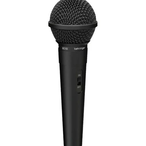 Behringer BC110 Dynamic Vocal Microphone with 10-foot Cable