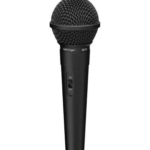 Behringer BC110 Dynamic Vocal Microphone with 10-foot Cable