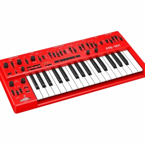 Behringer MS-1 32-Key Analog Synthesizer Red