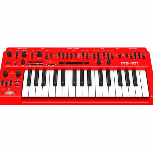 Behringer MS-1 32-Key Analog Synthesizer Red