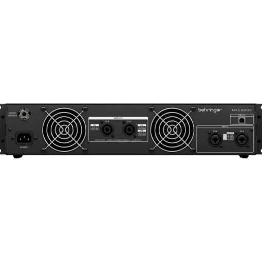 Behringer NX6000D 6,000W Power Amplifier With DSP