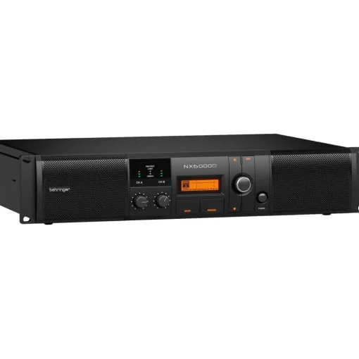 Behringer NX6000D 6,000W Power Amplifier With DSP
