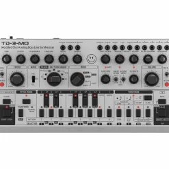 Behringer TD-3-MO-SR Analog Bass Line Synthesizer - Silver