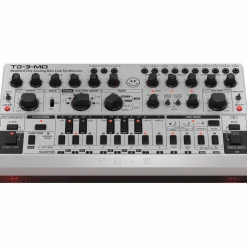 Behringer TD-3-MO-SR Analog Bass Line Synthesizer - Silver