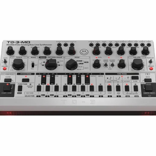 Behringer TD-3-MO-SR Analog Bass Line Synthesizer - Silver