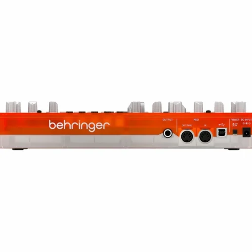 Behringer TD-3-TG Analog Bass Line Synthesizer - Tangerine
