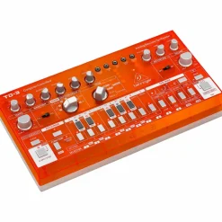 Behringer TD-3-TG Analog Bass Line Synthesizer - Tangerine