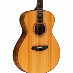 Breedlove Legacy Sunken Red Cedar-Ovangkol Thinline Concert Acoustic-Electric Guitar Natural