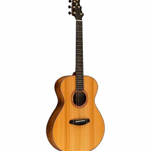 Breedlove Legacy Sunken Red Cedar-Ovangkol Thinline Concert Acoustic-Electric Guitar Natural