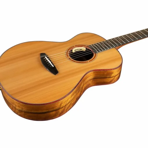 Breedlove Legacy Sunken Red Cedar-Ovangkol Thinline Concert Acoustic-Electric Guitar Natural