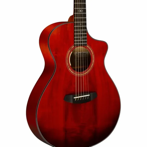 Breedlove Oregon All Myrtlewood Thinline Limited Edition Concert Cutaway Acoustic-Electric Guitar Hot Rod