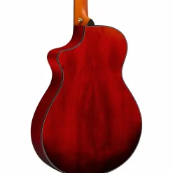 Breedlove Oregon All Myrtlewood Thinline Limited Edition Concert Cutaway Acoustic-Electric Guitar Hot Rod