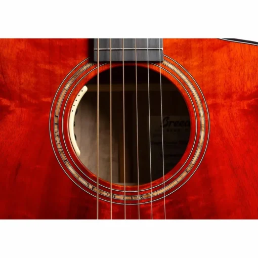 Breedlove Oregon All Myrtlewood Thinline Limited Edition Concert Cutaway Acoustic-Electric Guitar Hot Rod