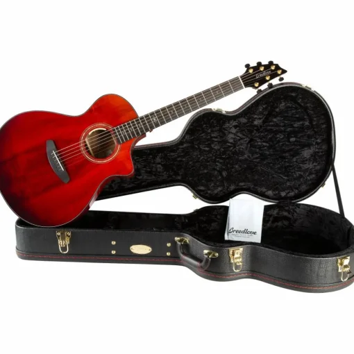 Breedlove Oregon All Myrtlewood Thinline Limited Edition Concert Cutaway Acoustic-Electric Guitar Hot Rod