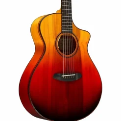 Breedlove Oregon CE Limited Edition Concert Acoustic-Electric Guitar Tequila Sunrise