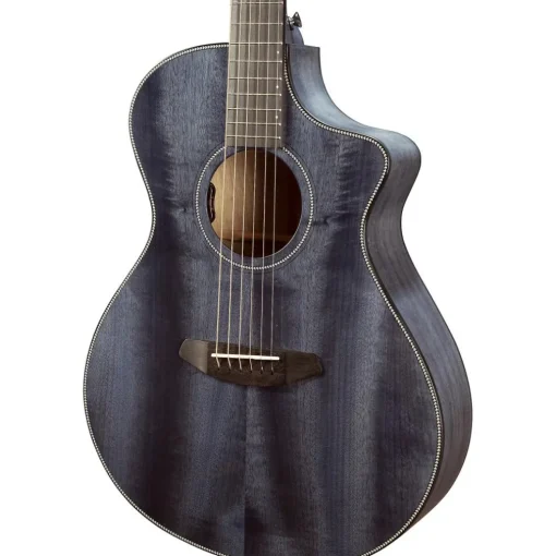 Breedlove Oregon Concert Thinline Myrtlewood Cutaway Acoustic-Electric Guitar Stormy Night