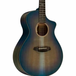 Breedlove Oregon Limited Myrtlewood-Myrtlewood Concert CE Acoustic-Electric Guitar Blue Eyes