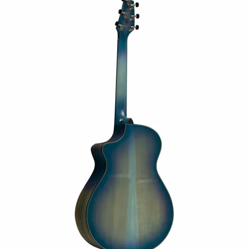 Breedlove Oregon Limited Myrtlewood-Myrtlewood Concert CE Acoustic-Electric Guitar Blue Eyes