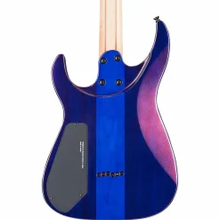 Caparison Guitars Dellinger II FX Prominence EF Electric Guitar Transparent Spectrum Blue