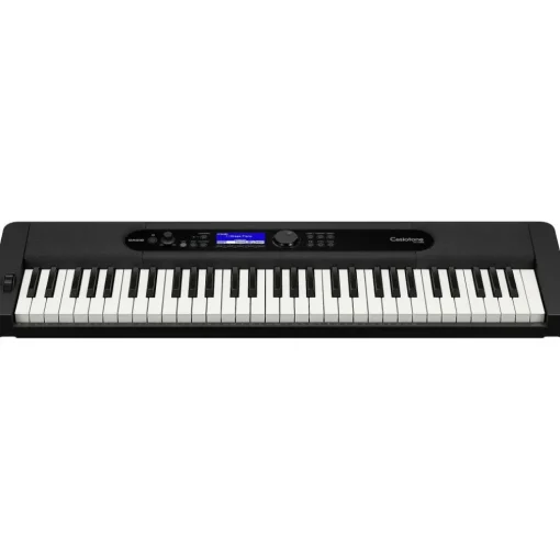Casio Casiotone CT-S400 61-Key Portable Keyboard Essentials Bundle