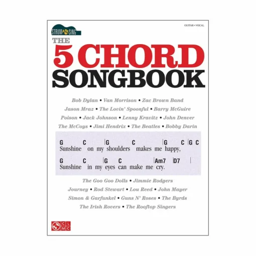 Cherry Lane The 5 Chord Songbook - Strum & Sing Series