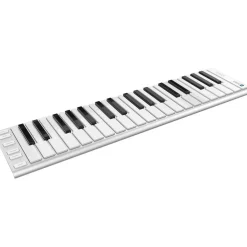 CME Xkey Air Wireless Bluetooth Mobile Keyboard Controller Silver 37 Key