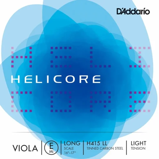 D'Addario Helicore Viola E String 16 in. Plus Light
