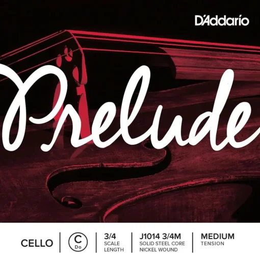 D'Addario Prelude Cello C String 3/4 Size