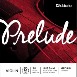 D'Addario Prelude Violin D String 3/4 Size