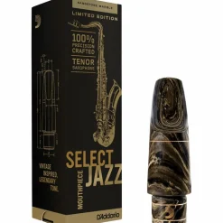 D'Addario Woodwinds Select Jazz Marble Tenor Saxophone Mouthpiece 6