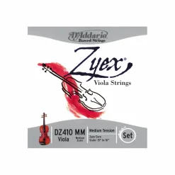D'Addario Zyex 4/4 Viola String Set Medium Scale Medium