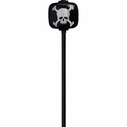 Danmar Percussion Black Skull Wood Ball Bass Drum Beater