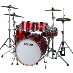 ddrum Dios 5-Piece Shell Pack Cherry Red Sparkle