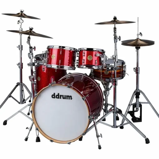 ddrum Dios 5-Piece Shell Pack Cherry Red Sparkle