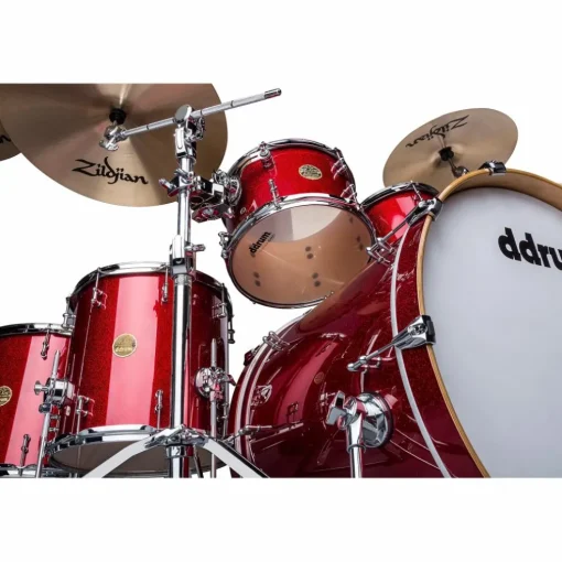 ddrum Dios 5-Piece Shell Pack Cherry Red Sparkle