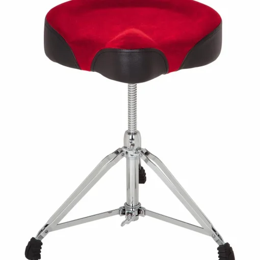 ddrum Mercury Velvet-Top Throne Red
