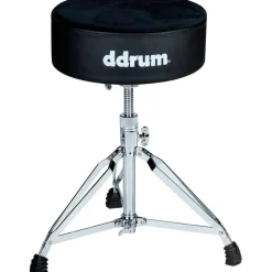 ddrum Velvet Top FAT Throne Black