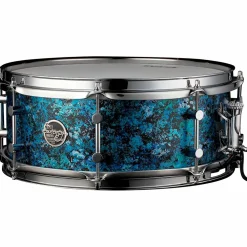 Doc Sweeney Drums Blue Galaxy Steam Bent European Beech Snare Drum 14 x 5.5 in.
