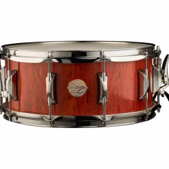 Doc Sweeney Drums Tear Drop Stave Bubinga Snare Drum 14 x 6 in.