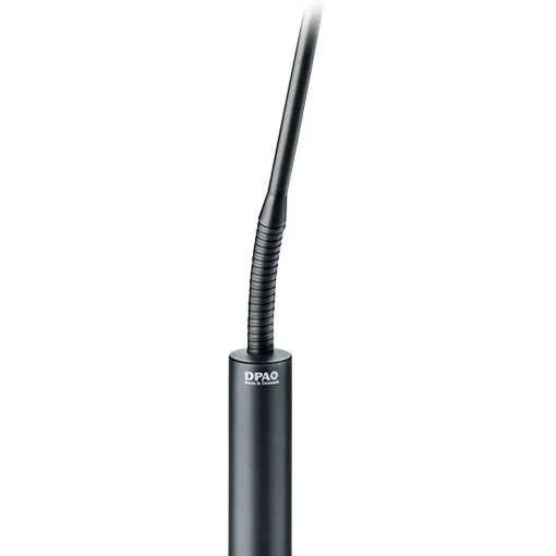DPA Microphones 4011 Cardioid Mic, Black, XLR, 122 cm (48 in) Boom, Floor Stand, Single Mic