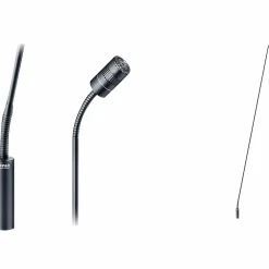 DPA Microphones 4018 Supercardioid Mic, Black, XLR, 122 cm (48 in) Boom, Top and Bottom Gooseneck