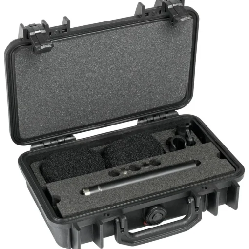 DPA Microphones d:dicate ST4006A Stereo Pair with Two 4006A with Clips and Windscreen in Peli Case