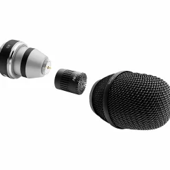 DPA Microphones d:facto 4018V Softboost Supercardioid Mic, SE5 Adapter (Sennheiser 5200), Black