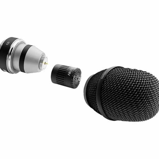 DPA Microphones d:facto 4018V Softboost Supercardioid Mic, SE5 Adapter (Sennheiser 5200), Black