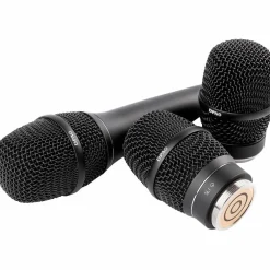 DPA Microphones Supercardioid Vocal Mic, Wired DPA Handle Black