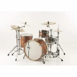 DW Classics Series 3-Piece Shell Pack Natural Mahogany Natural Chrome Hardware