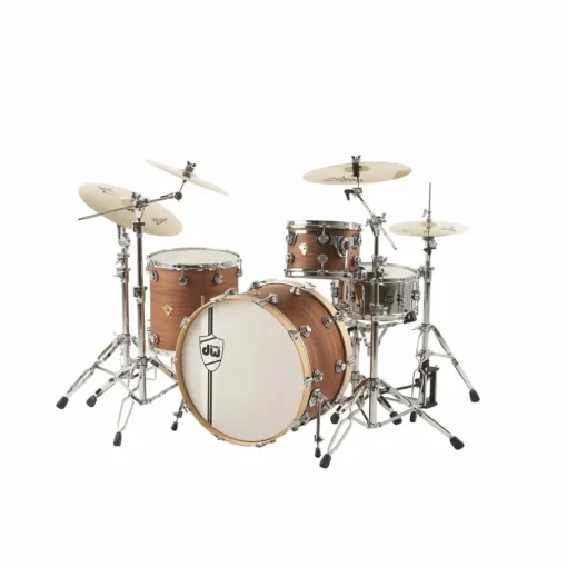 DW Classics Series 3-Piece Shell Pack Natural Mahogany Natural Chrome Hardware