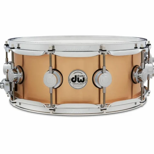 DW Collector's Series 3 mm Brushed Bronze Snare Drum 14 x 5.5 in.