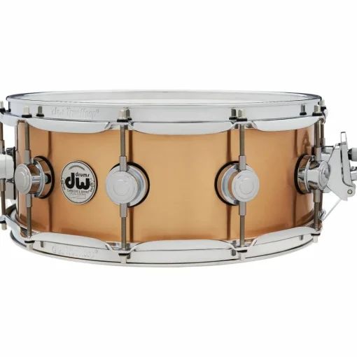 DW Collector's Series 3 mm Brushed Bronze Snare Drum 14 x 5.5 in.
