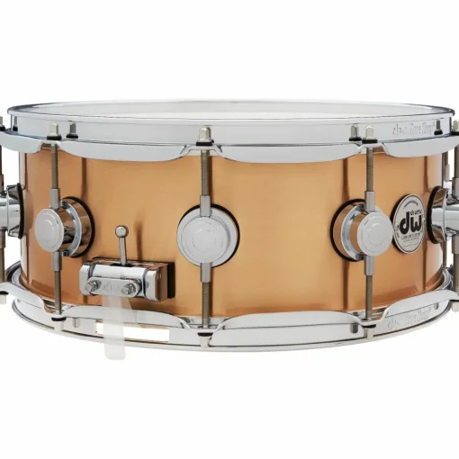 DW Collector's Series 3 mm Brushed Bronze Snare Drum 14 x 5.5 in.